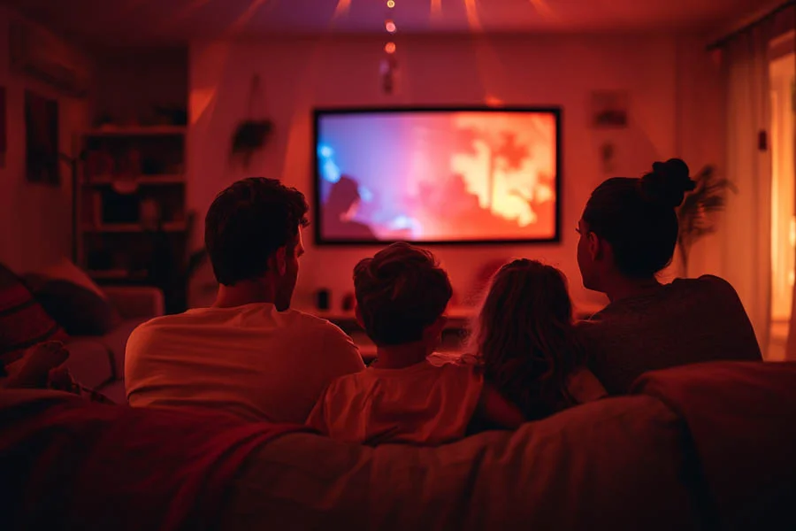 movie theater in home